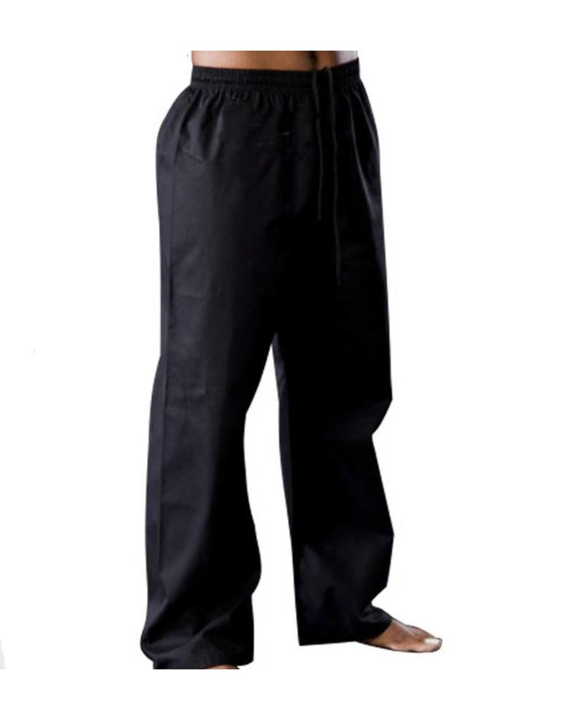 Adult Karate Pants Black Poly Cotton Sports  Martial Arts Trousers MMA  Kick Boxing  Buy Online  66161977
