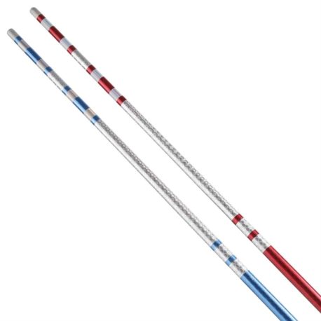 Bo Staff red and blue
