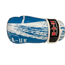 Light Blue and White